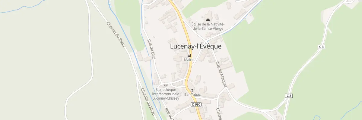 Plan du 22 Pl de la Mairie à Lucenay-l’Évêque