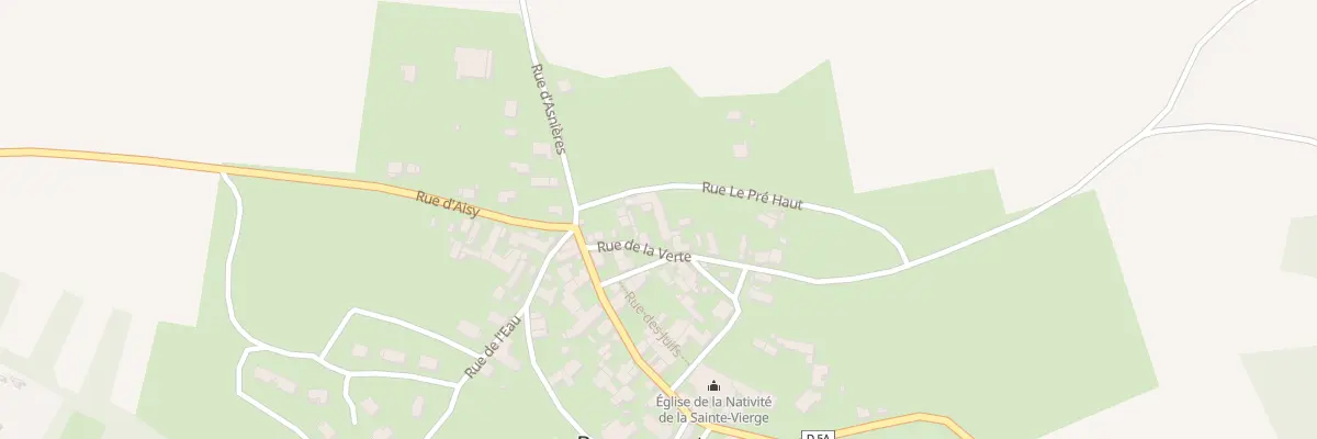 Plan du 3 Rue de la Verte à Rougemont