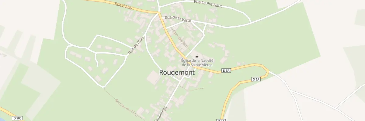 Plan du 18 Rue Grande Rue à Rougemont