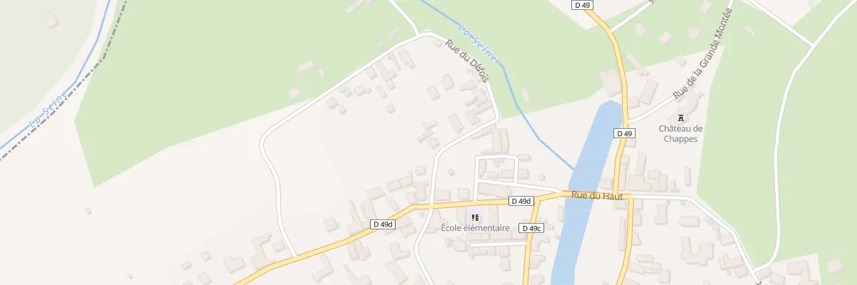 Plan du 5 Rue du Defois à Chappes