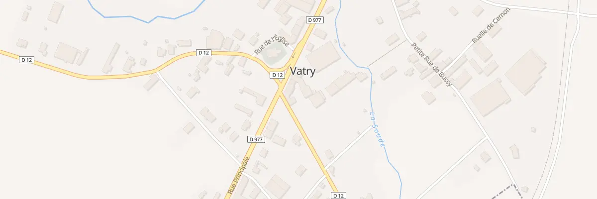 Plan du 1 Rue des Sources à Vatry