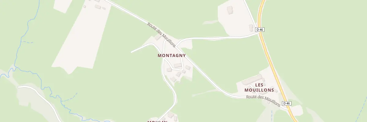 Plan du 5197 Montagny à Brion