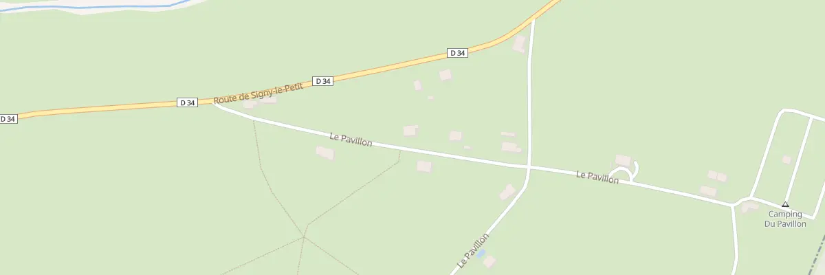 Plan du 13 Le Pavillon à La Neuville-aux-Joûtes