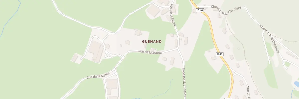 Plan du 5037 Guenand à Brion