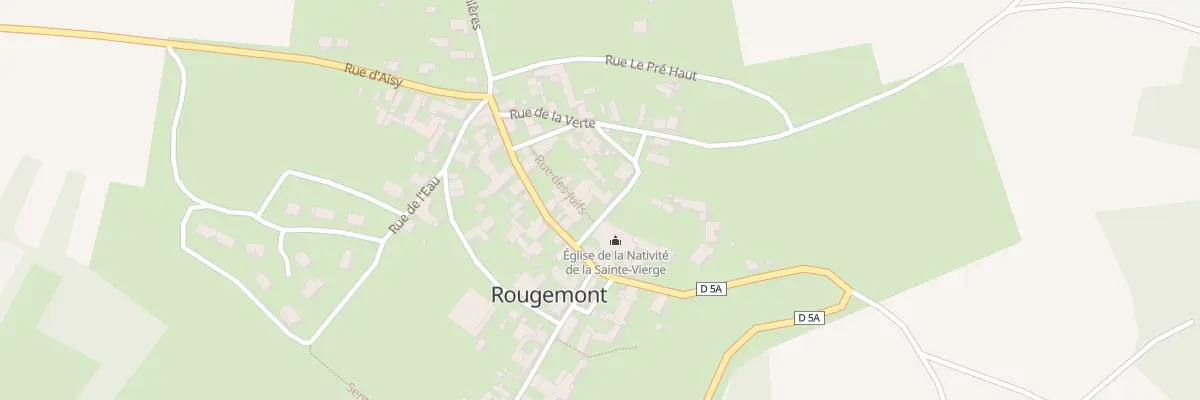 Plan du 2 Rue des Juifs à Rougemont