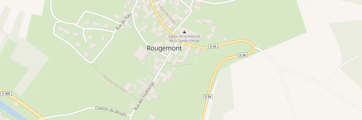 Plan du 4 Pl des Tilleuls à Rougemont