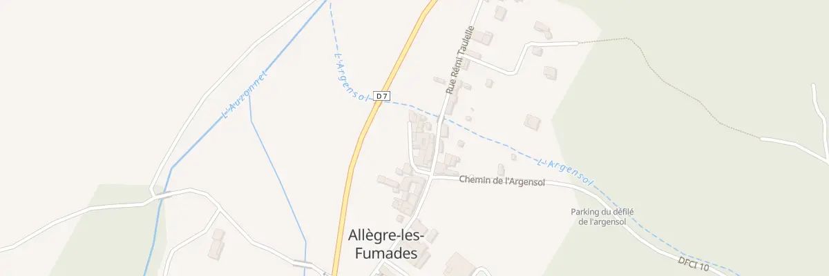 Plan du 31 Imp du Ruisseau à Allègre-les-Fumades