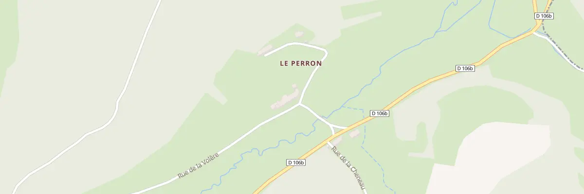 Plan du 1 Rue des Ruees à Blanot