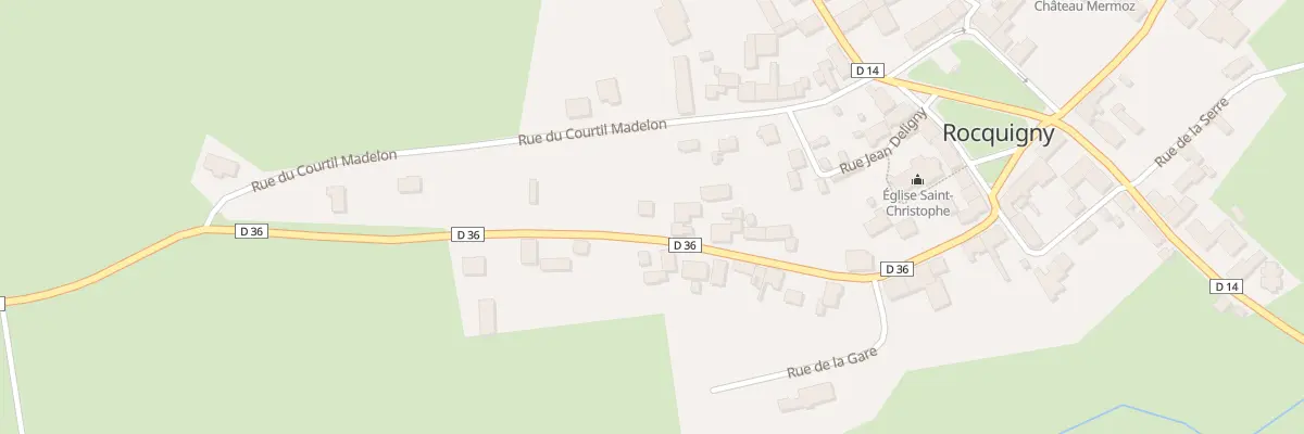 Plan du 5089 Le Village à Rocquigny