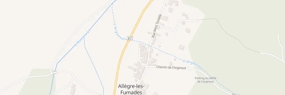 Plan du 56 Imp du Ruisseau à Allègre-les-Fumades