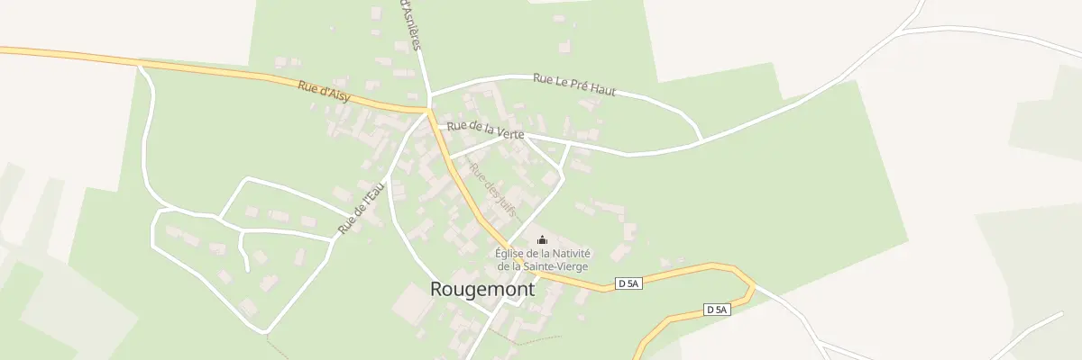 Plan du 1 Ptr Petite Rue des Juifs à Rougemont