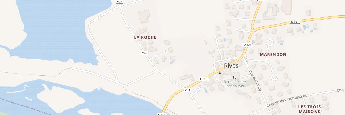Plan du 5671 La Roche à Rivas