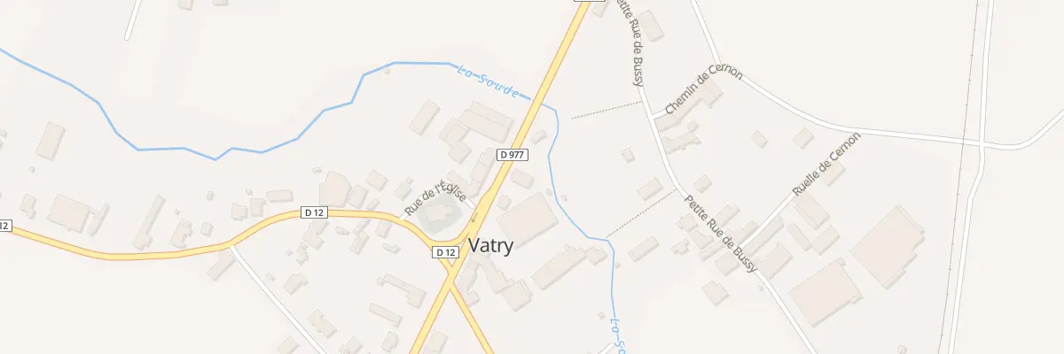 Plan du 7 Rue Principale à Vatry