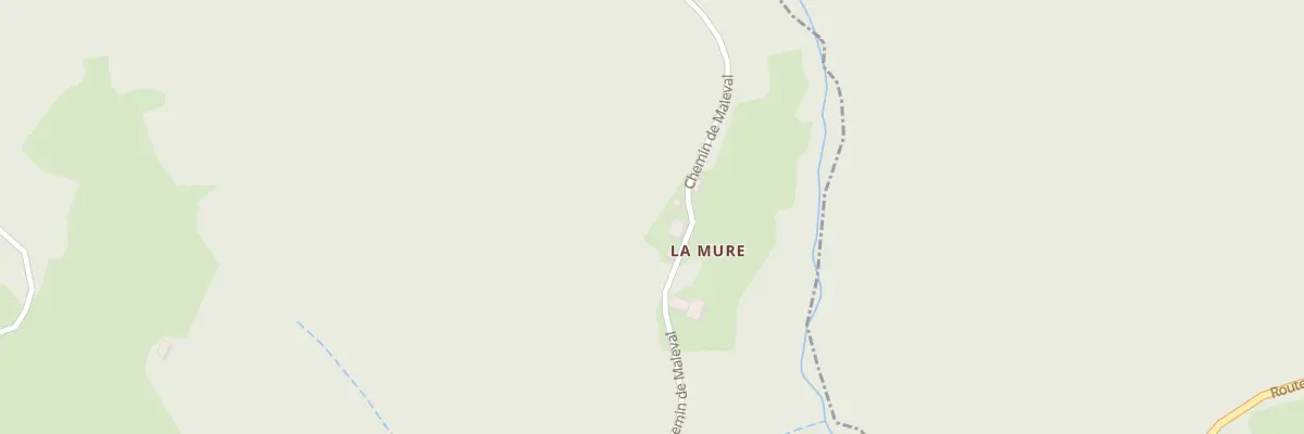 Plan du 5110 La Mure à La Rochette