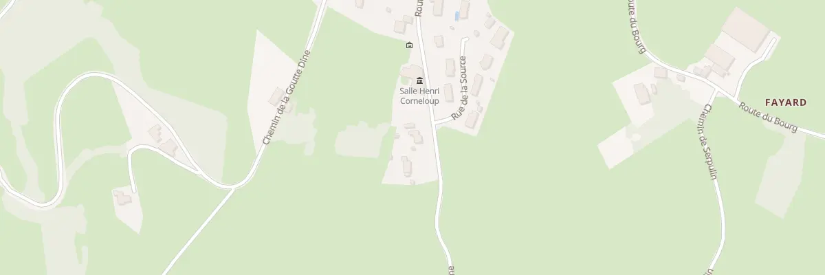 Plan du 5133 La Cote à Maizilly