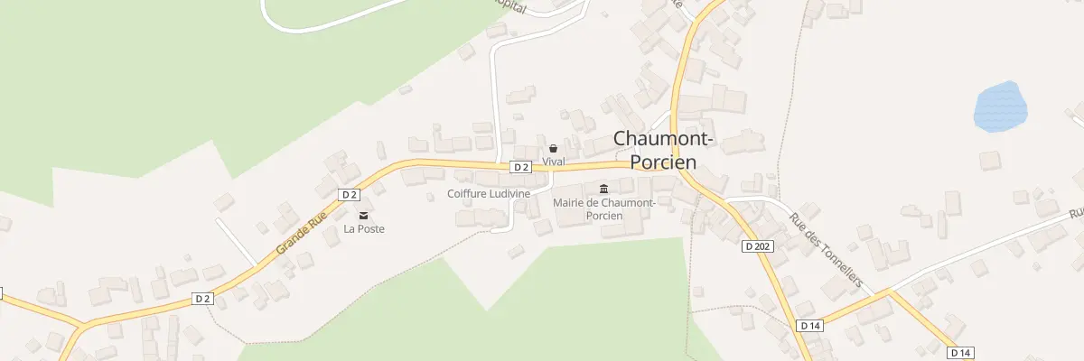 Plan du 5003 Rue Grande Rue à Chaumont-Porcien