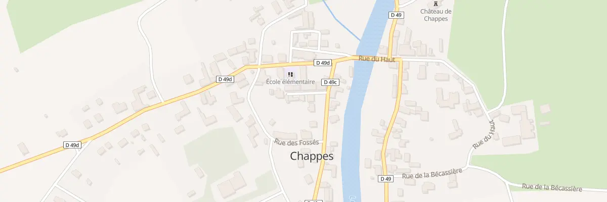Plan du 3 Rle Naudin à Chappes