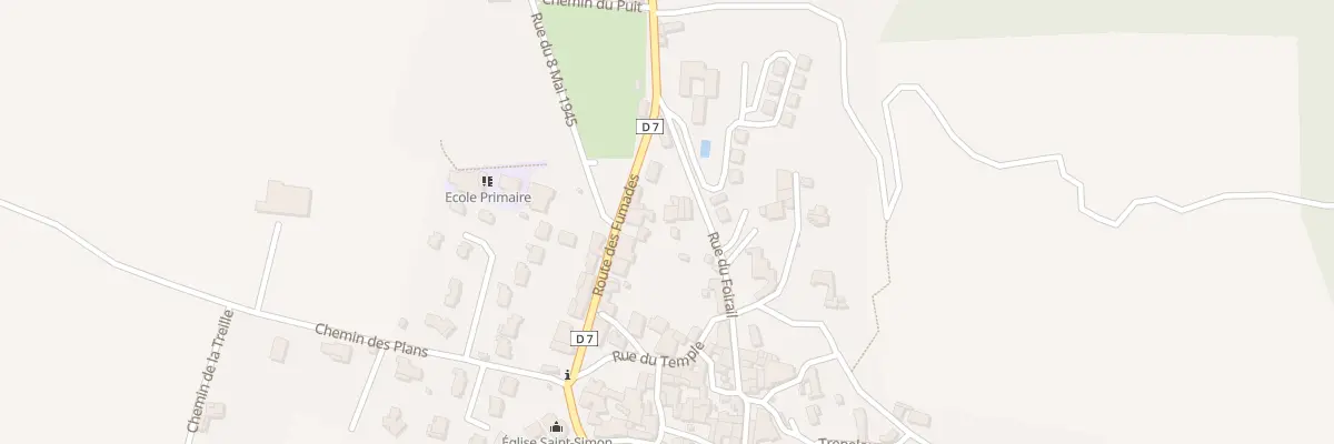 Plan du 106 Rue du Foirail à Brouzet-lès-Alès