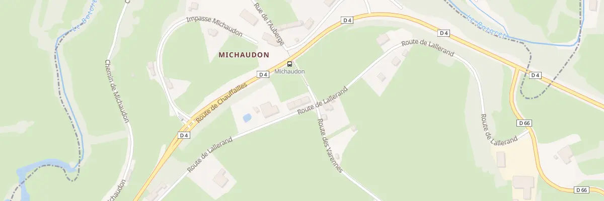 Plan du 615 Rte de Lallerand à Maizilly