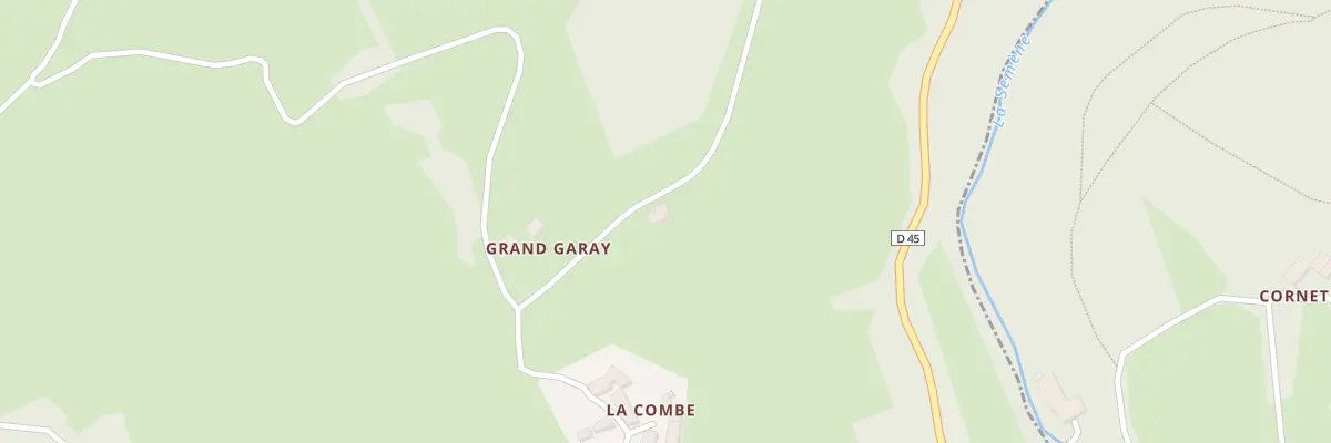 Plan du 5270A La Combe à Pont-Salomon