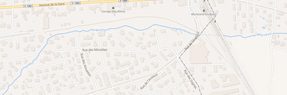 Plan du 227 Rue des Mouettes à Montrond-les-Bains