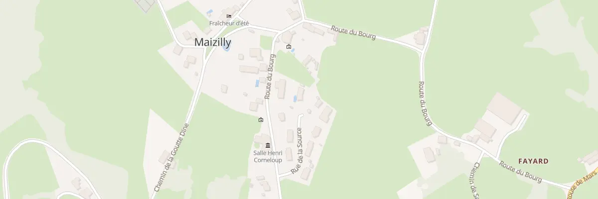 Plan du 129 Rue de la Source à Maizilly