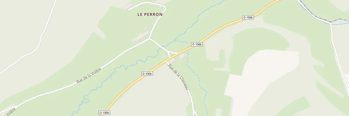 Plan du 1 Rue de Cheneau à Blanot
