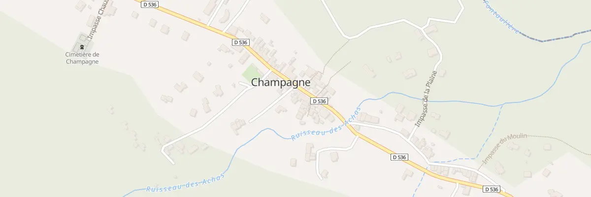 Plan du 855 Rte du Gerbier de Jonc à Montpezat-sous-Bauzon