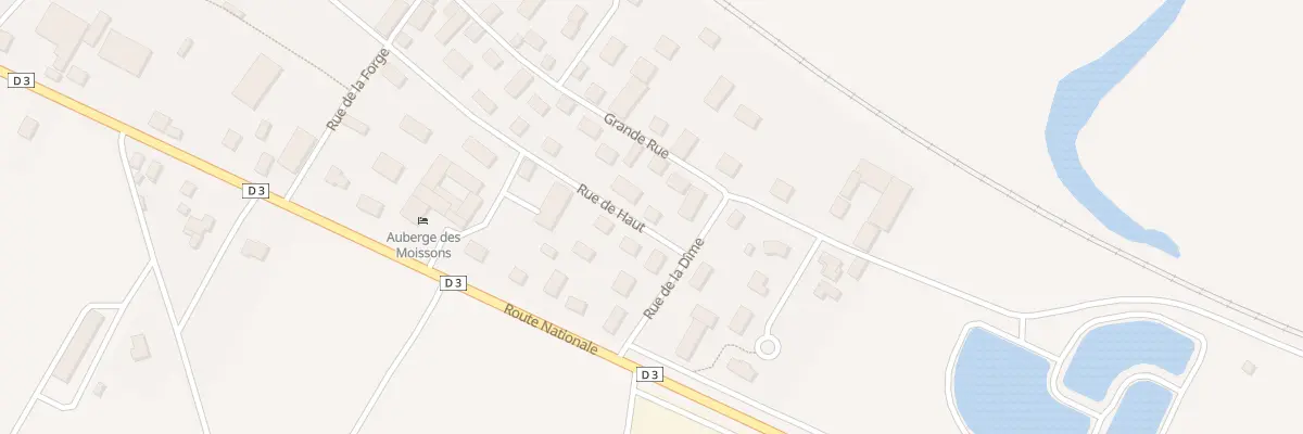 Plan du 2 Rue de Haut à Matougues