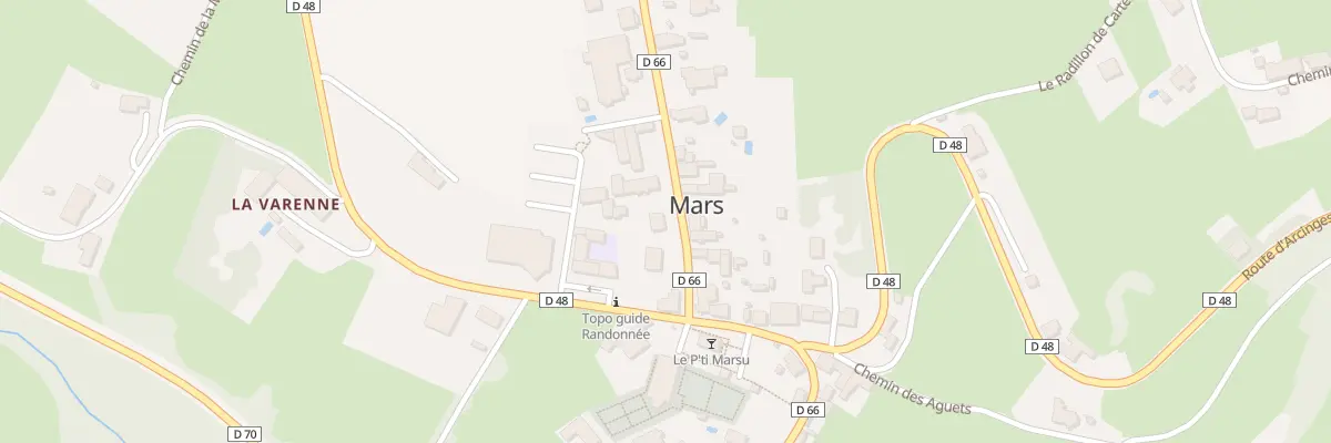 Plan du 57 Rte de la Gonne à Mars