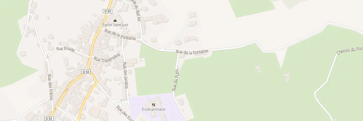 Plan du 5264 Au Puits à Saint-Just-la-Pendue