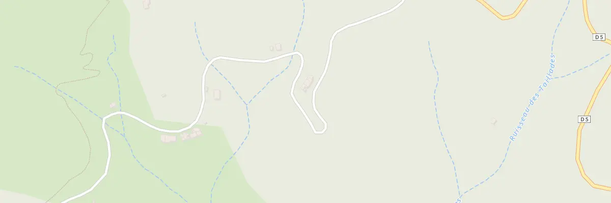 Plan du 5128 Le Rabas à Prunet