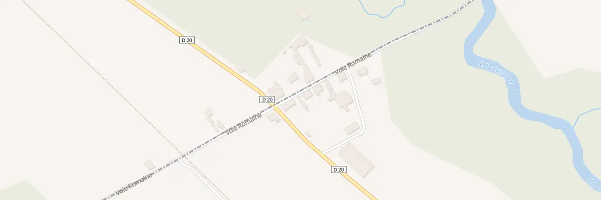 Plan du 6 Rue Vaudetre à Heutrégiville