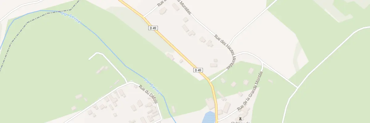 Plan du 9 Rue du Moulin à Chappes