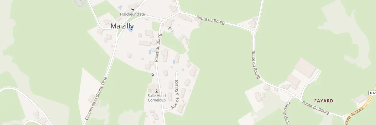 Plan du 132 Rue de la Source à Maizilly