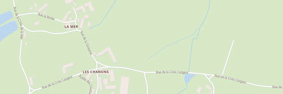 Plan du 7 Rue de la Croix Cargeot à Saint-Martin-de-la-Mer