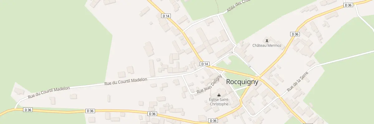 Plan du 5098 Le Village à Rocquigny