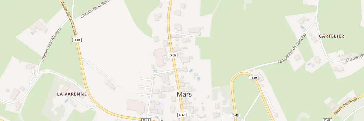 Plan du 162 Rte de la Gonne à Mars