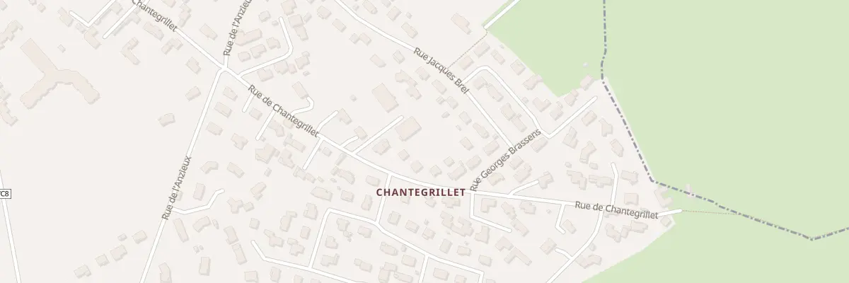 Plan du 615 Rue de Chantegrillet à Montrond-les-Bains
