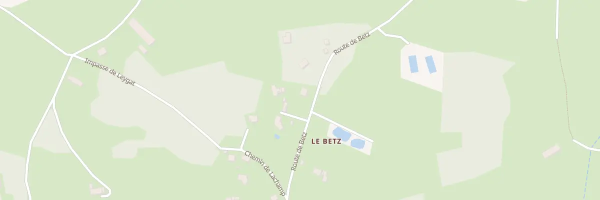 Plan du 494 Rte du Betz à Lapte