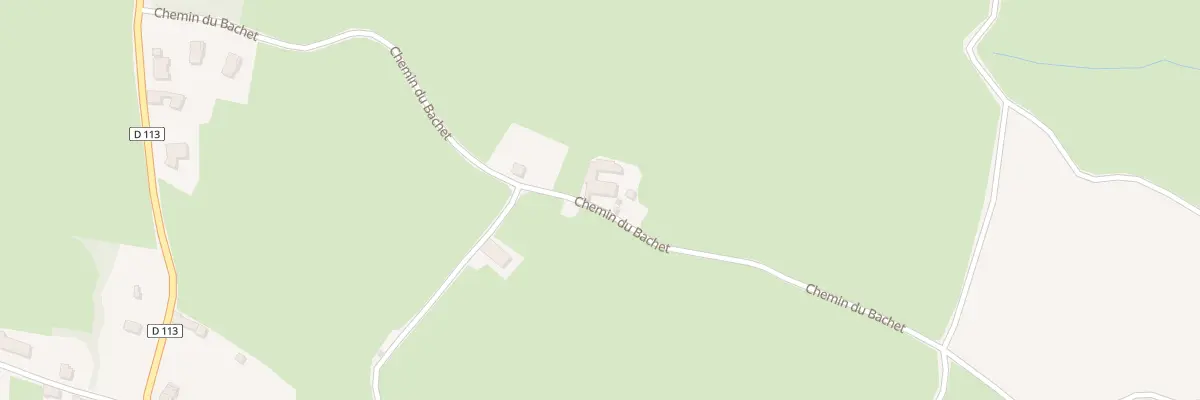 Plan du 445 Che du Bachet à Saint-Maurice-lès-Châteauneuf
