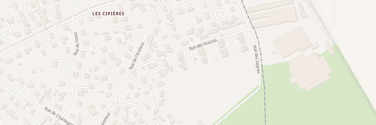 Plan du 167 Rue des Acacias à Montrond-les-Bains