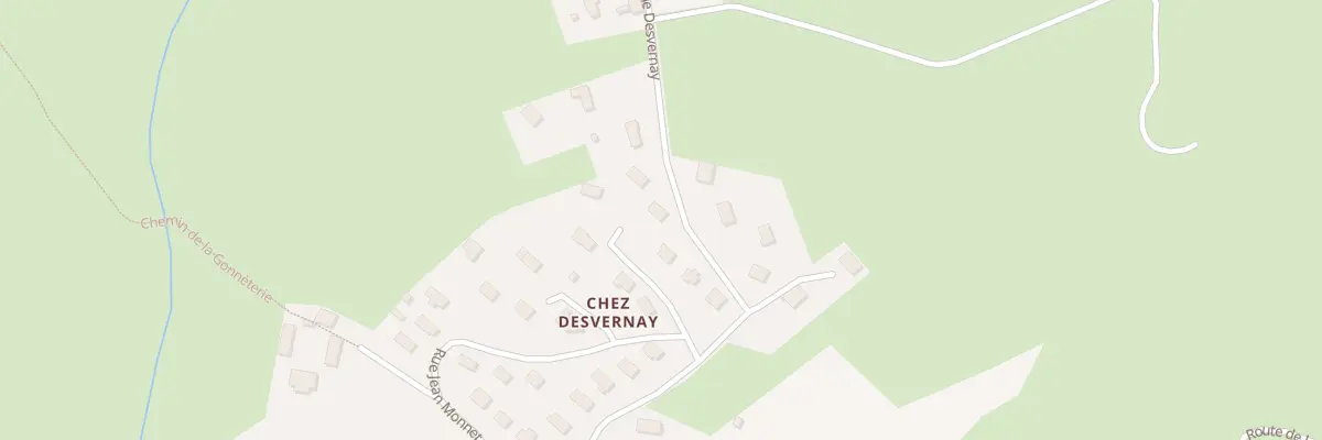 Plan du 287 Rue Desvernay à Montagny