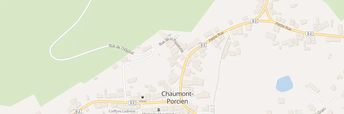 Plan du 3 Rue de la Pisselotte à Chaumont-Porcien