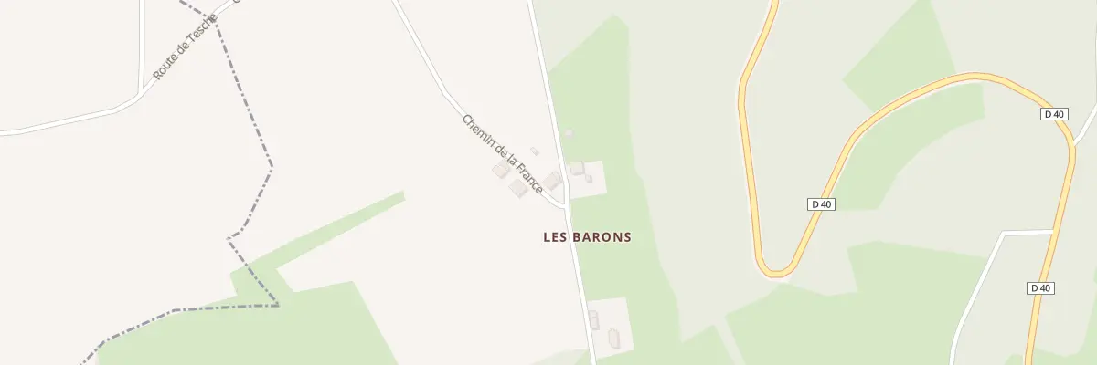 Plan du 30 Che de la France à Jarnosse