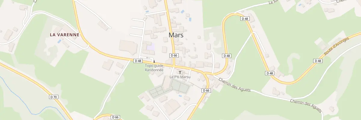 Plan du 20 Rte de la Gonne à Mars