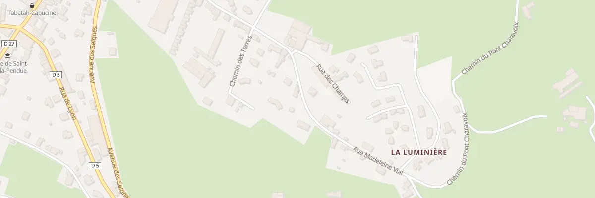 Plan du 73 Rue Madeleine Vial à Saint-Just-la-Pendue