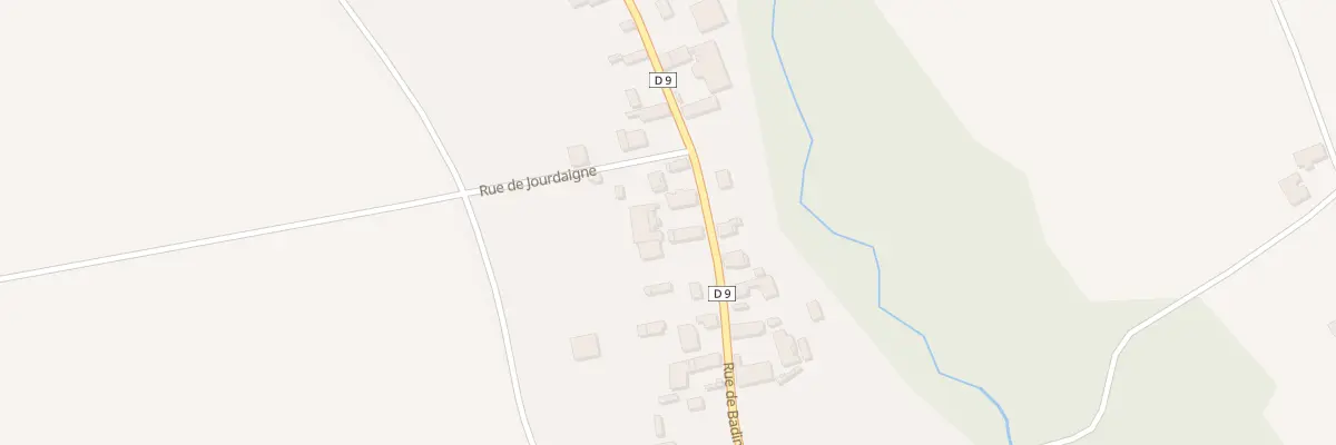 Plan du 19 Rue de Badin à Lhuître