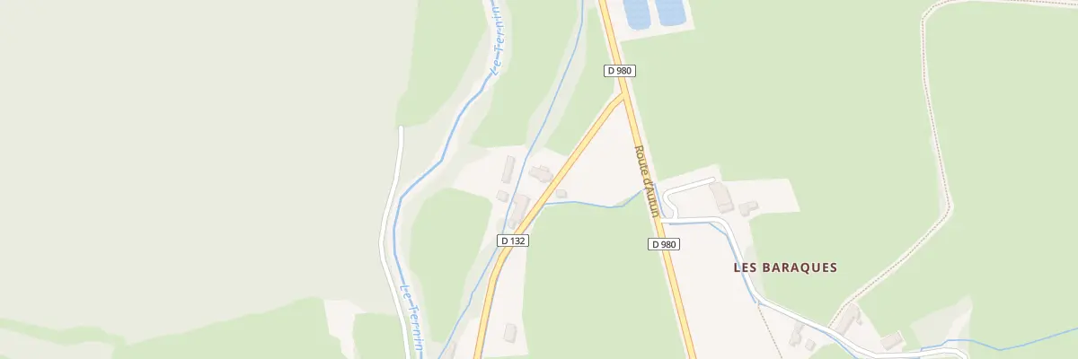 Plan du 2 Rte de Sommant à Lucenay-l’Évêque