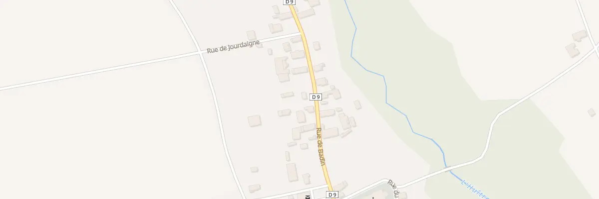 Plan du 17 Rue de Badin à Lhuître